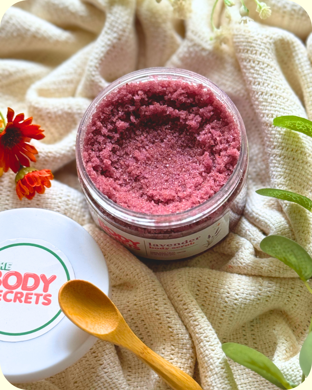 Lavender Himalayan Salt Body Scrub