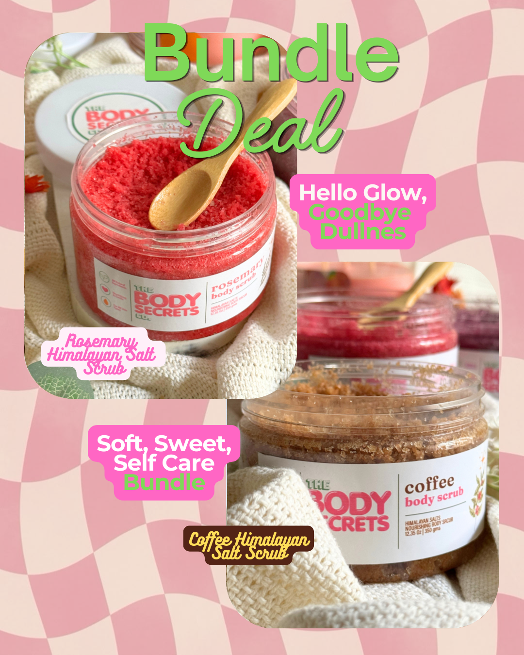 Himalayan Salt Scrub Duo Bundle
