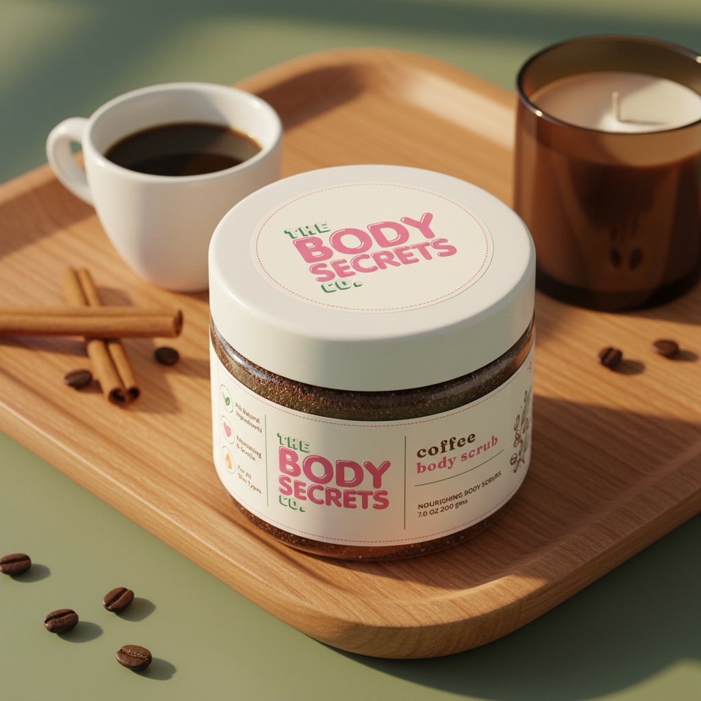 Coffee Body Scrub – Lifestyle Updated Lid