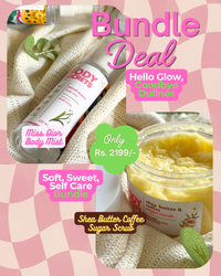 Shea Butter Coffee Sugar Scrub & Body Mist Bundle