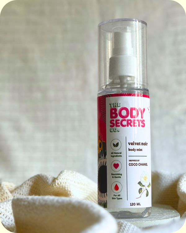 Velvet Noir Body Mist Inspired by Coco Chanel