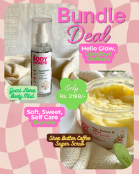 Shea Butter Coffee Sugar Scrub & Body Mist Bundle
