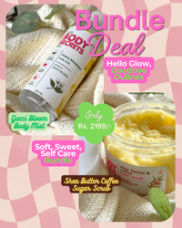 Shea Butter Coffee Sugar Scrub & Body Mist Bundle