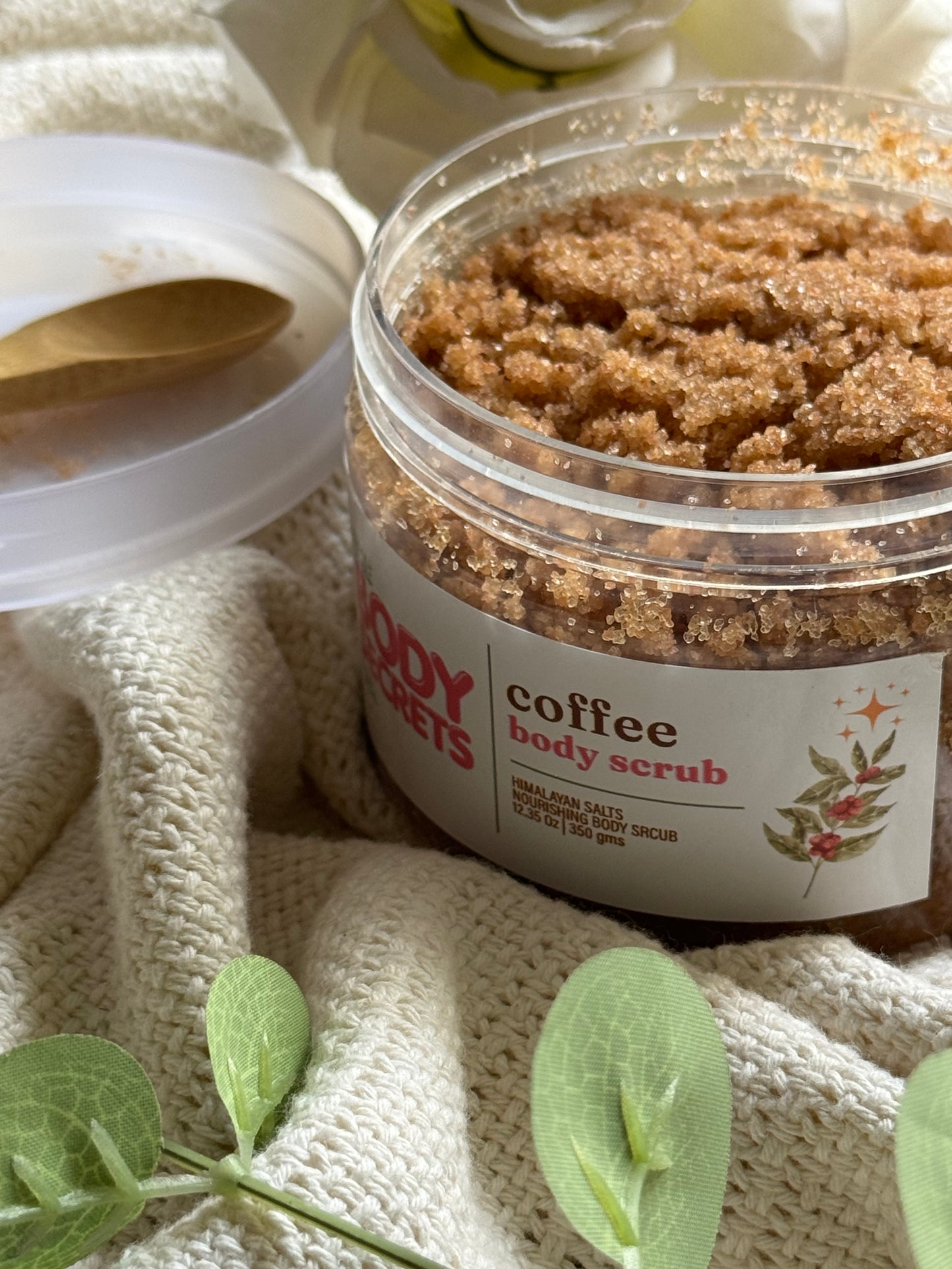 Coffee Himalayan Salt Body Scrub