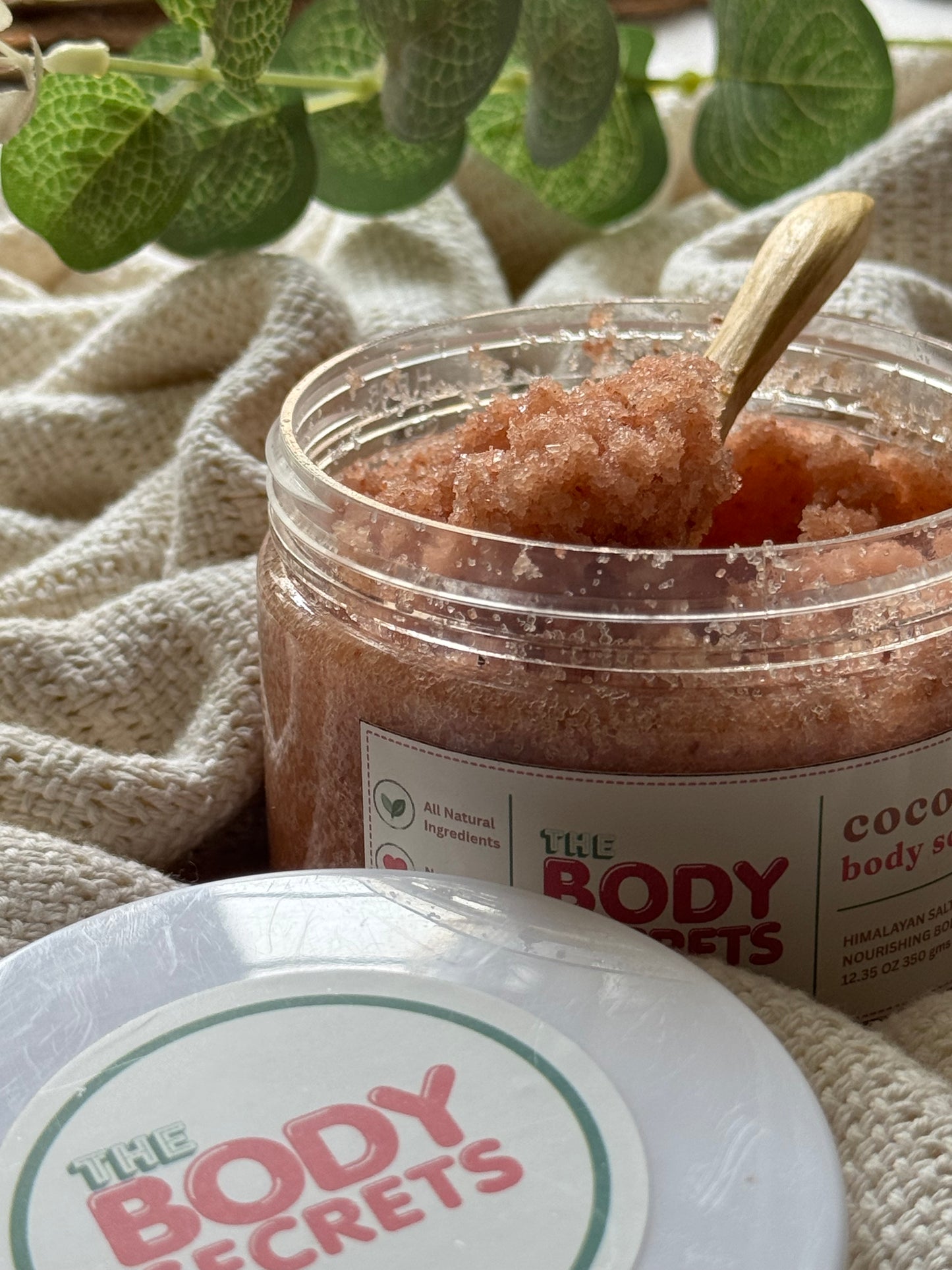 Coconut Himalayan Salt Body Scrub