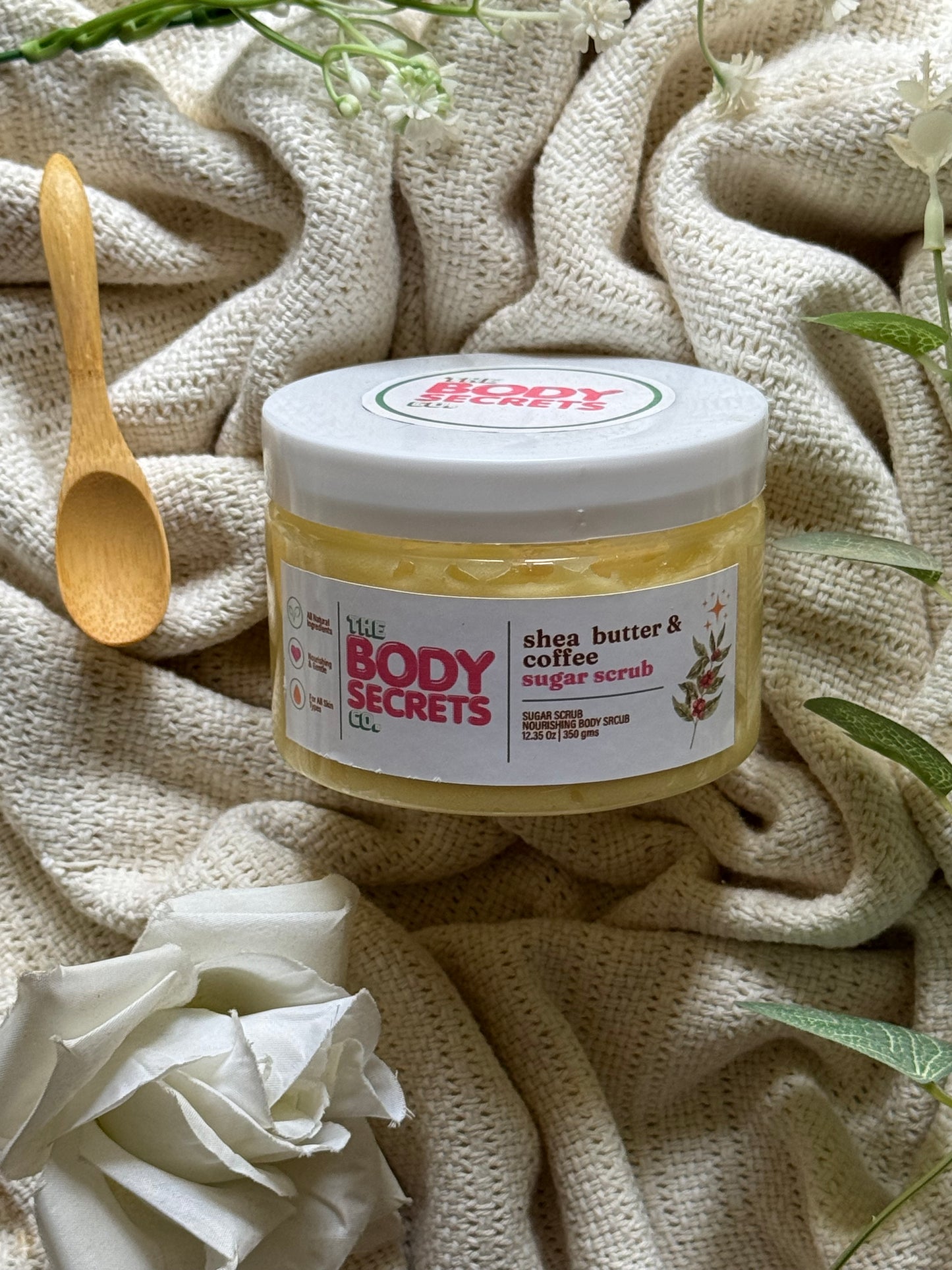 Shea Butter & Coffee Sugar Body Scrub