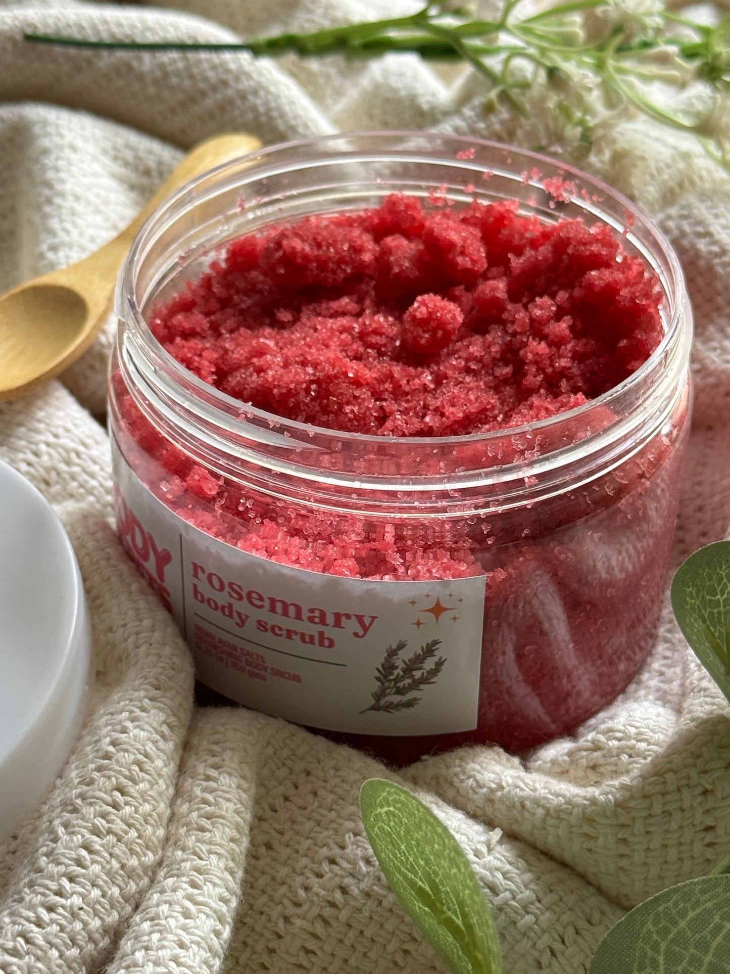 Rosemary Himalayan Salt Body Scrub