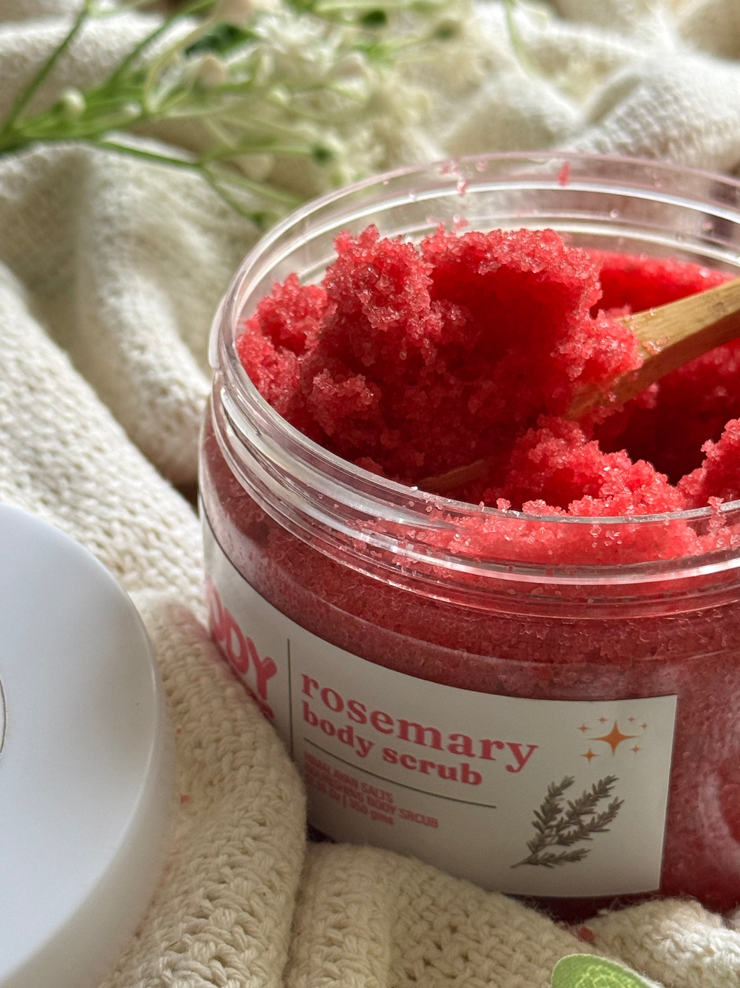 Rosemary Himalayan Salt Body Scrub