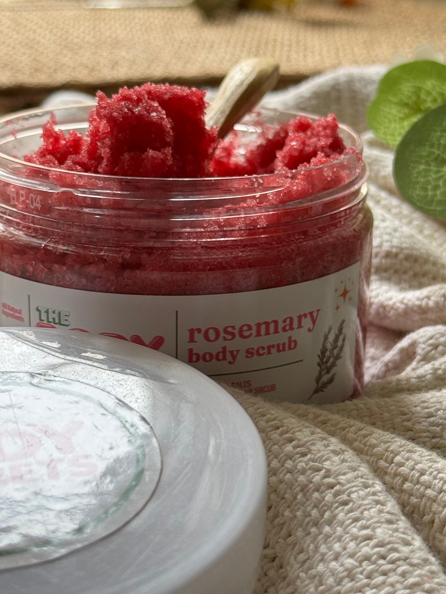 Rosemary Himalayan Salt Body Scrub