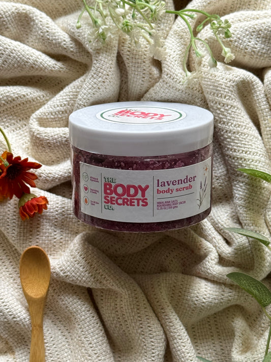 Lavender Himalayan Salt Body Scrub
