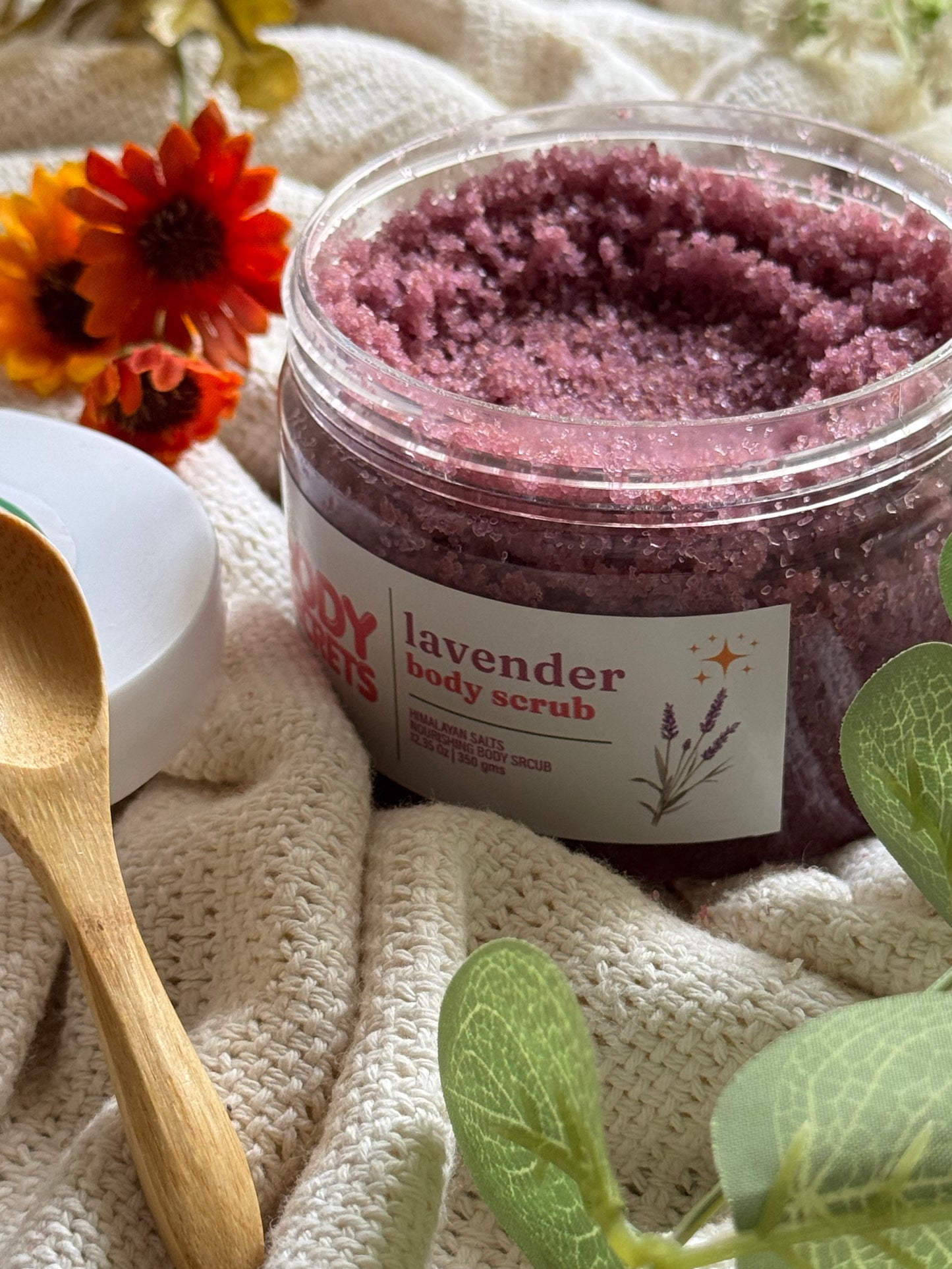 Lavender Himalayan Salt Body Scrub
