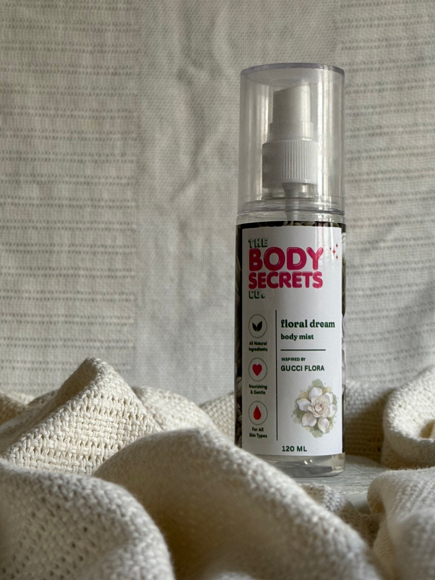 Self Care Himalayan Salt Coconut Body Scrub & Floral Dream Inspired by Gucci Flora Body Mist
