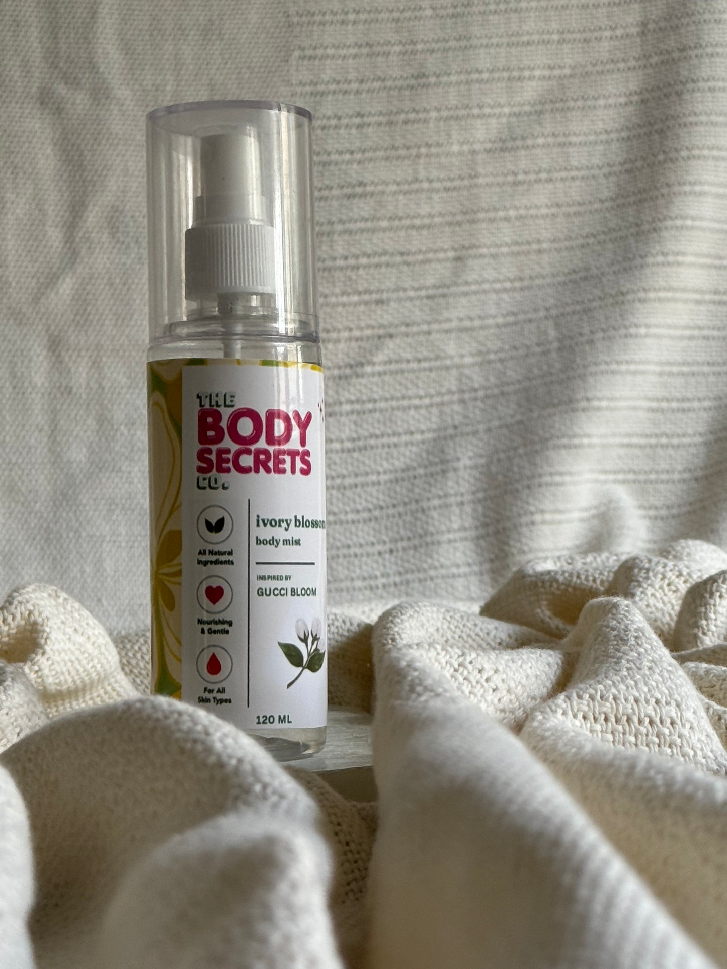 Ivory Blossom Body Mist Inspired by Gucci Bloom