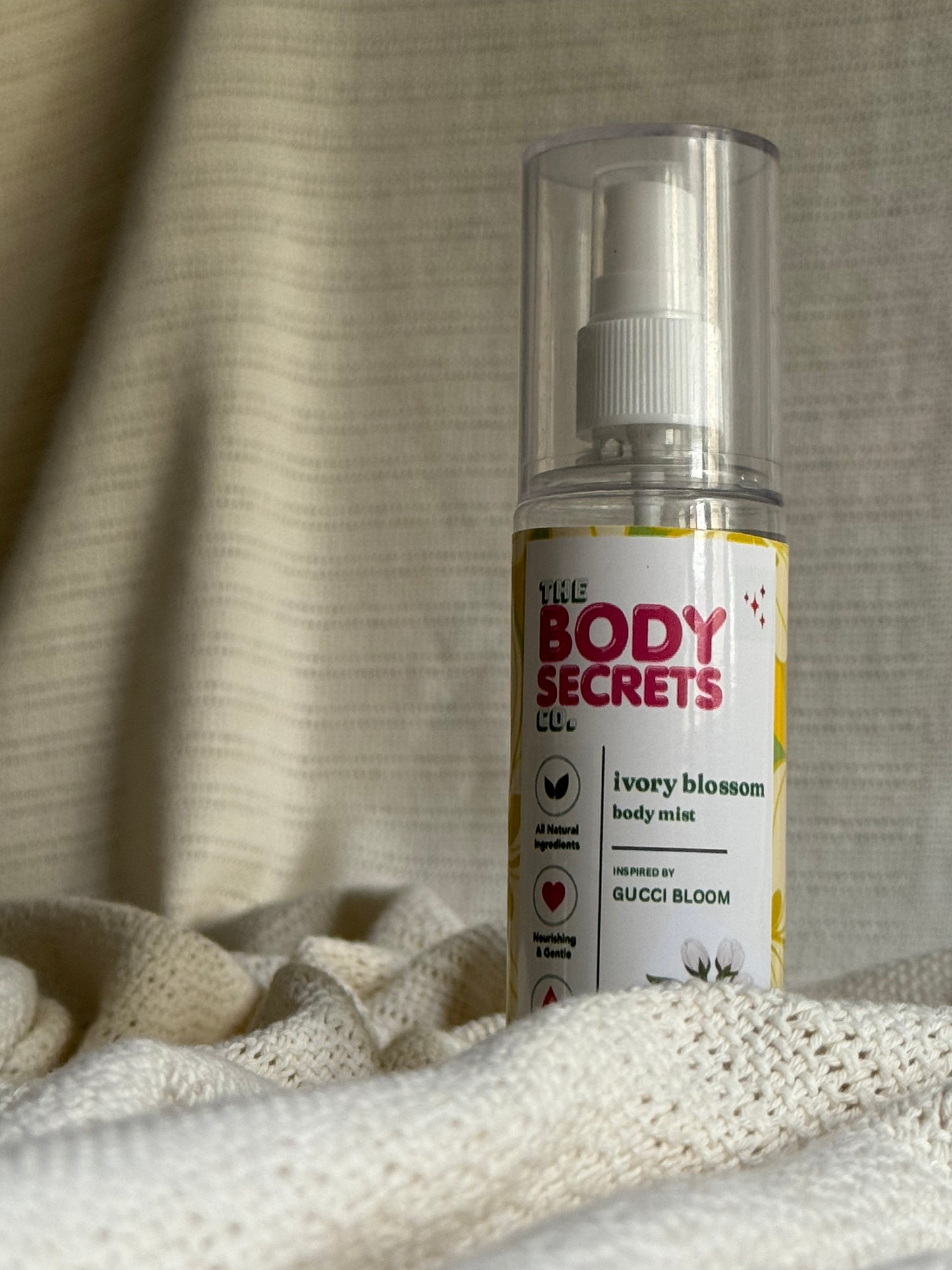Ivory Blossom Body Mist Inspired by Gucci Bloom