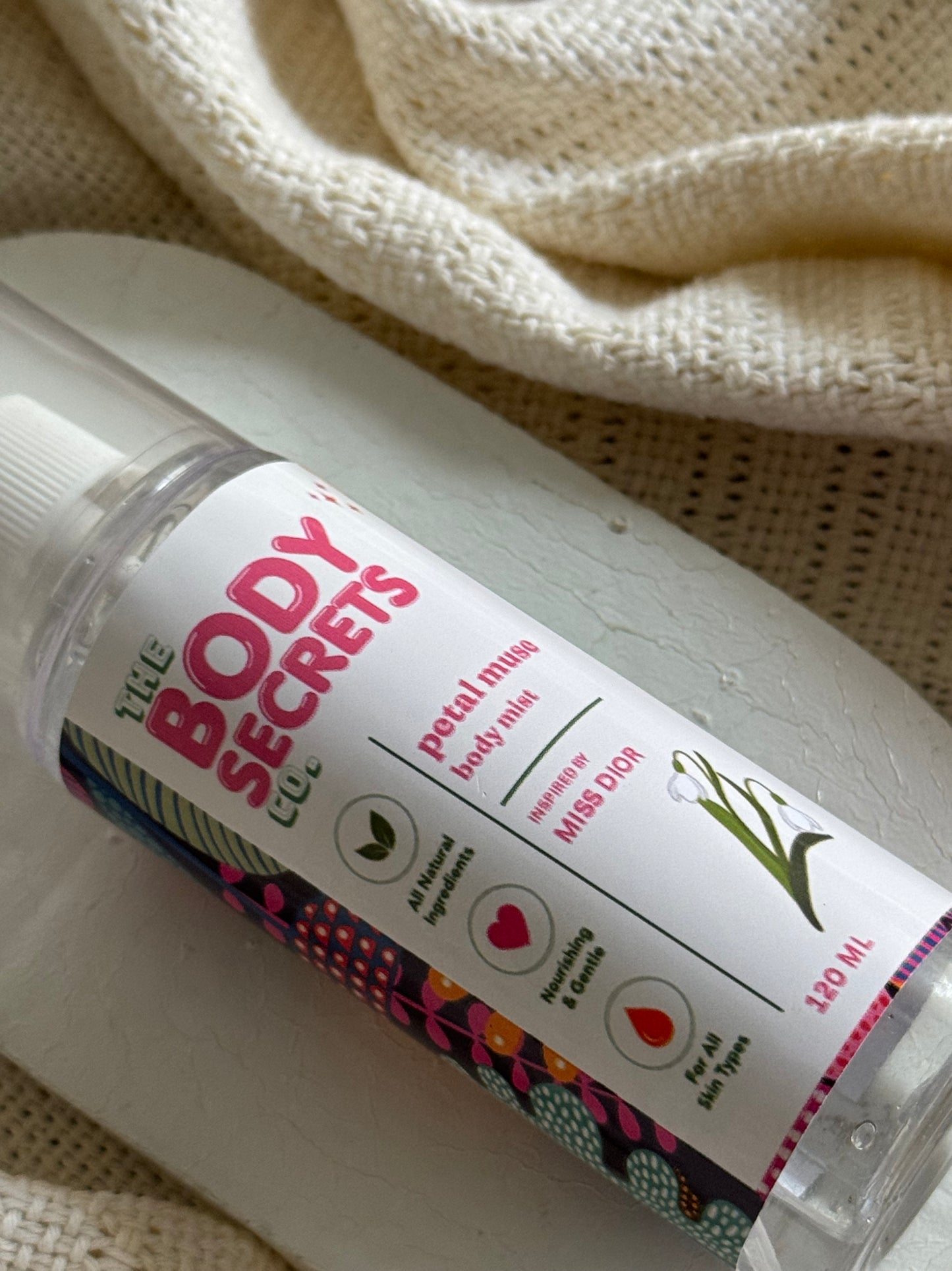 Sweet Secret Body Mist Inspired by Miss Dior