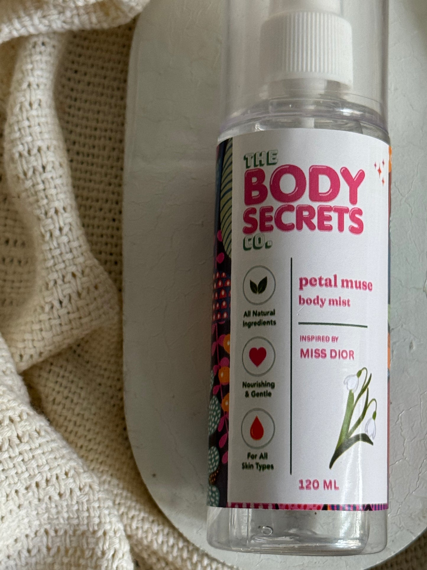 Sweet Secret Body Mist Inspired by Miss Dior