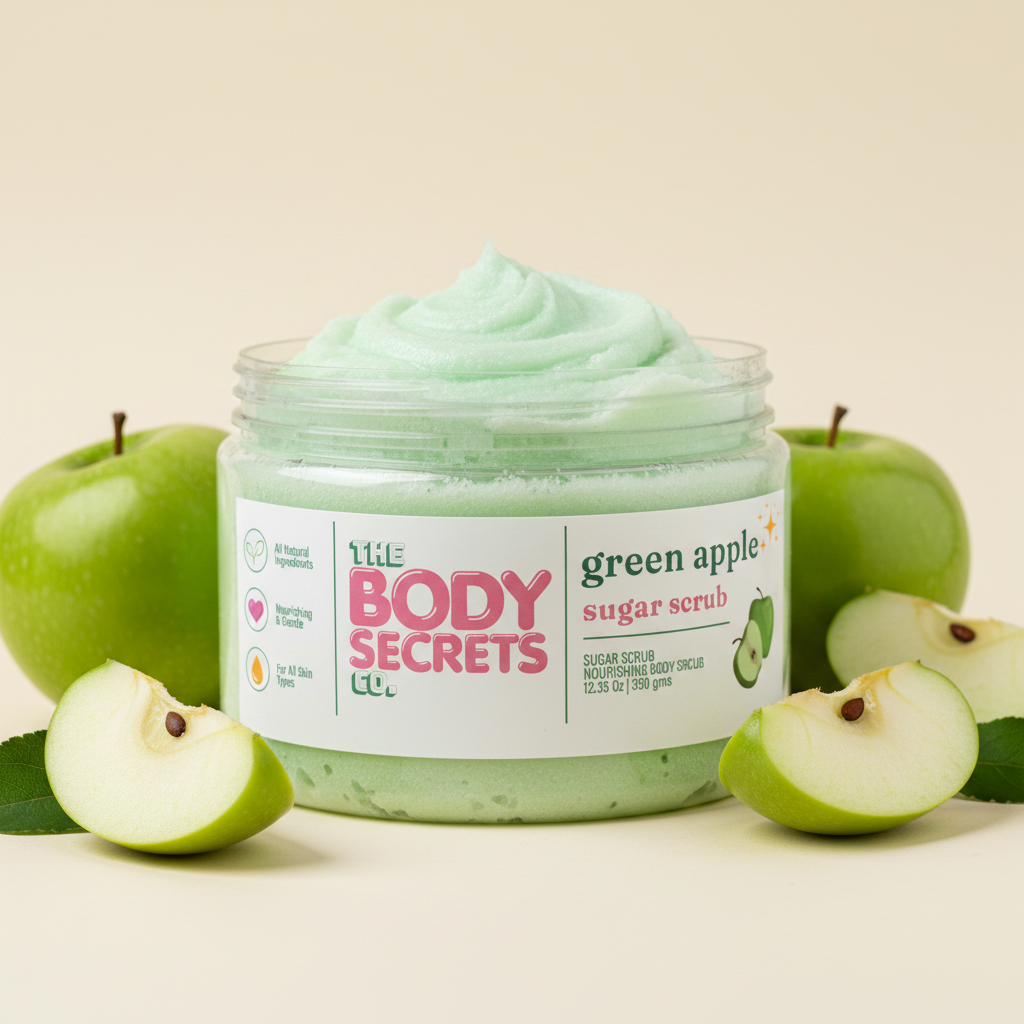 Green Apple Sugar Scrub – Studio
