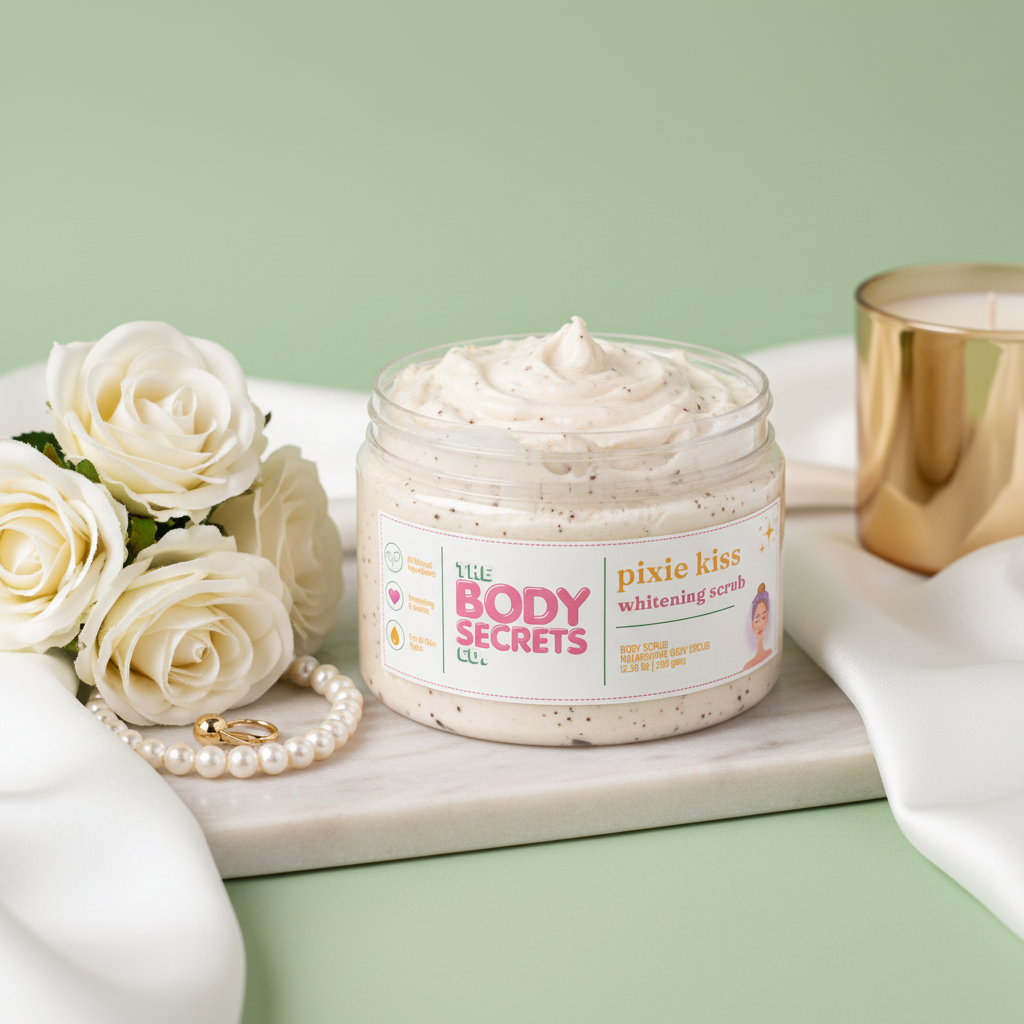 Pixie Kiss Whitening Scrub – Lifestyle