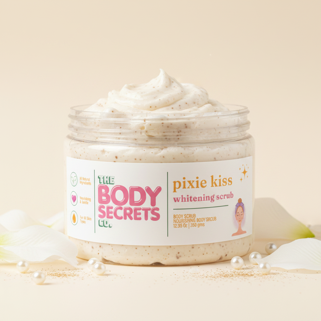 Pixie Kiss Whitening Scrub – Studio