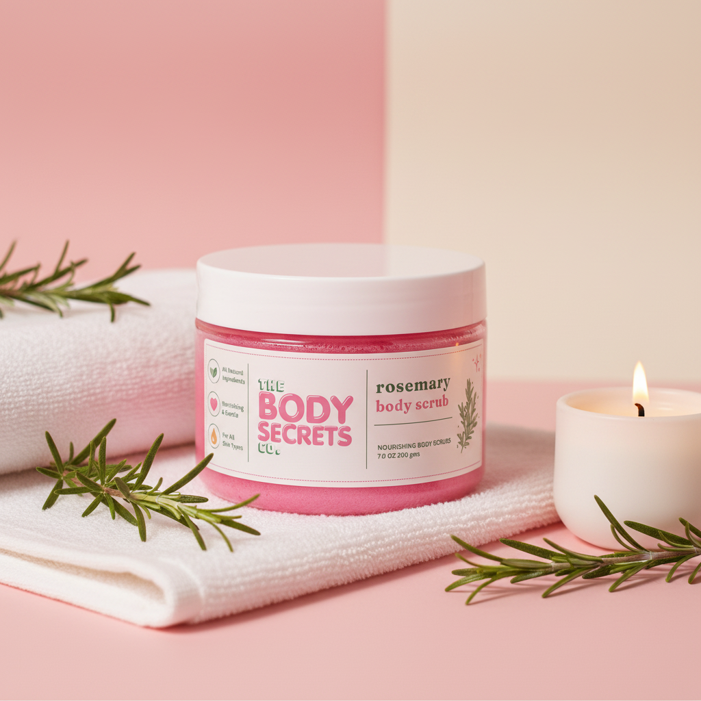 Rosemary Body Scrub – Lifestyle