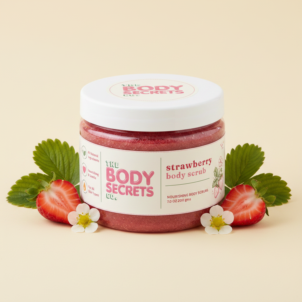Strawberry Body Scrub – Studio
